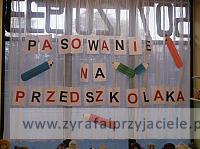 Pasowanie na przedszkolaka